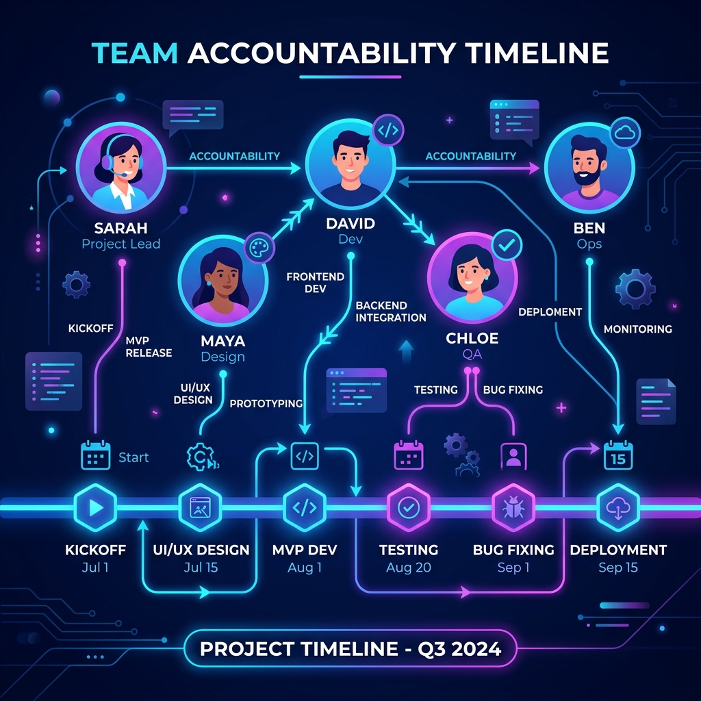 Building a Culture of Accountability with Transparent Timelines — Vedratic