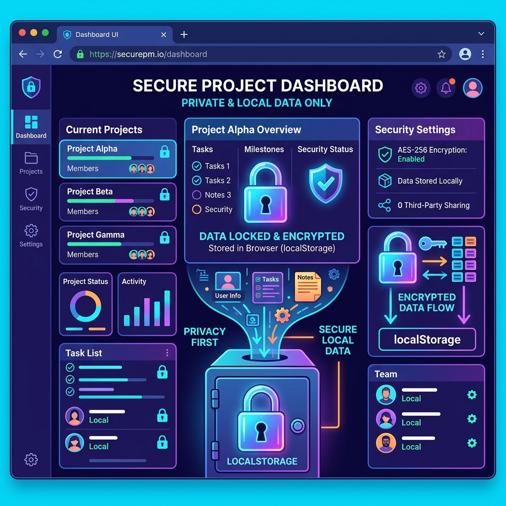 Building a Privacy-First Project Manager in the Browser — Vedratic