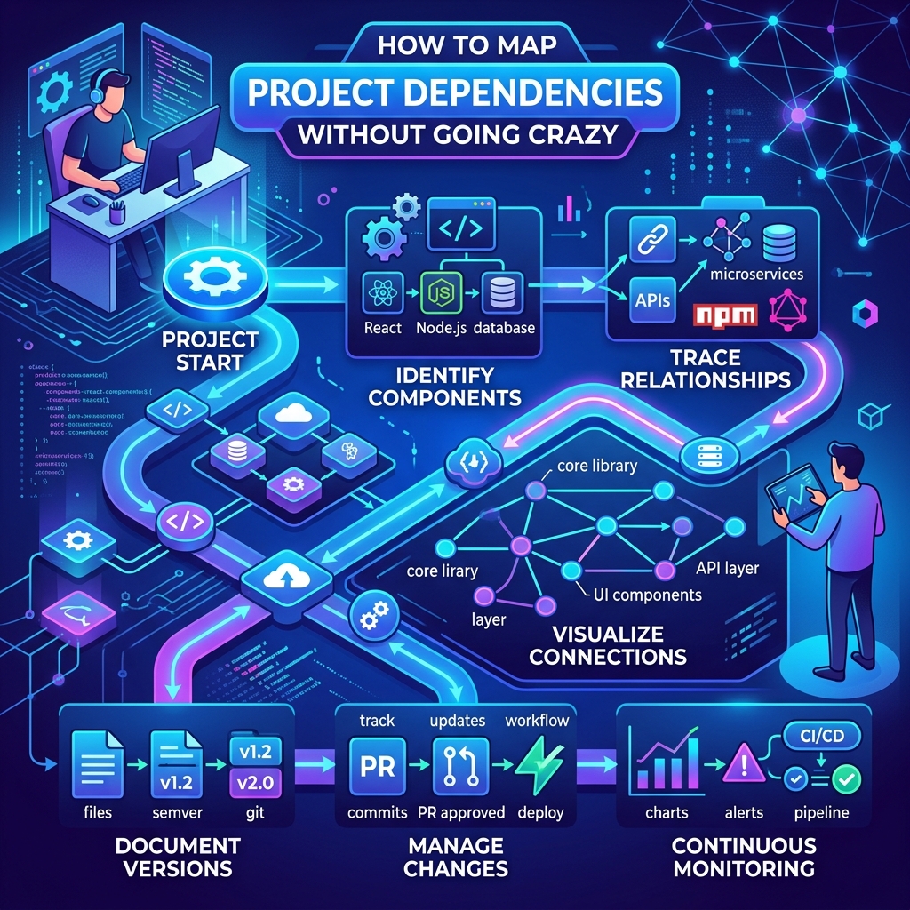 How to Map Project Dependencies Without Going Crazy — Vedratic