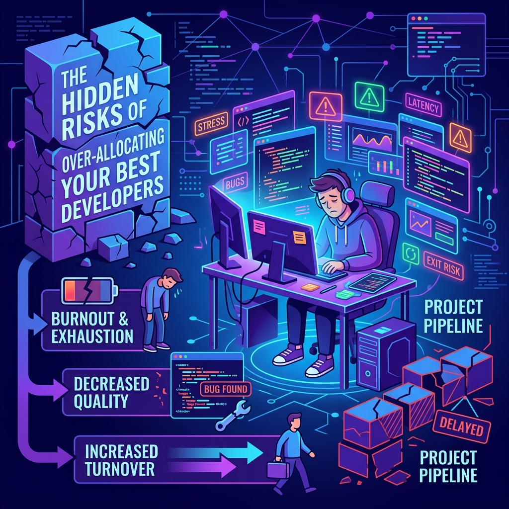 The Hidden Risks of Over-Allocating Your Best Developers — Vedratic