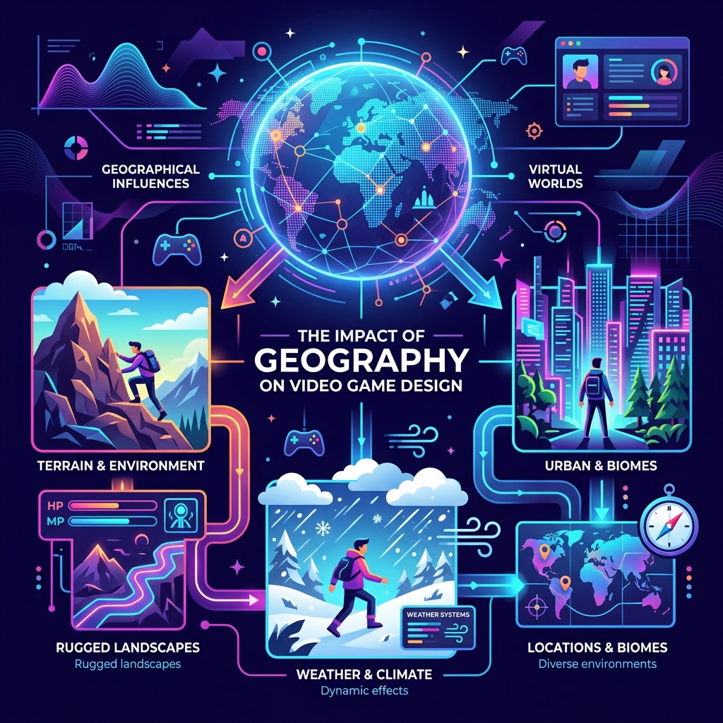 the impact of geography on video game design inline visualization