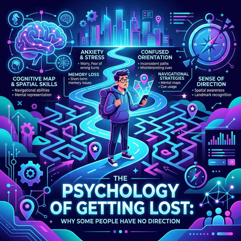 The Psychology of Getting Lost: Why Some People Have No Direction — Vedratic