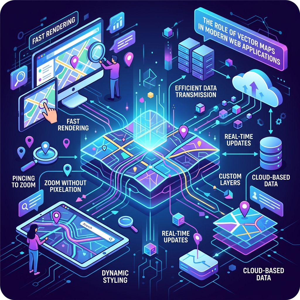 the role of vector maps in modern web applications inline visualization