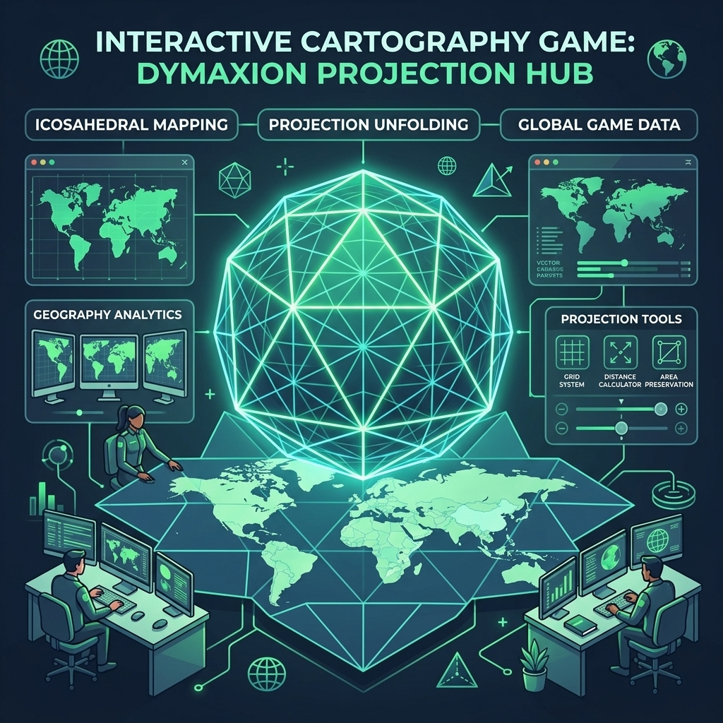 Why Dymaxion and Fuller Projections Make Better Game Maps — Vedratic