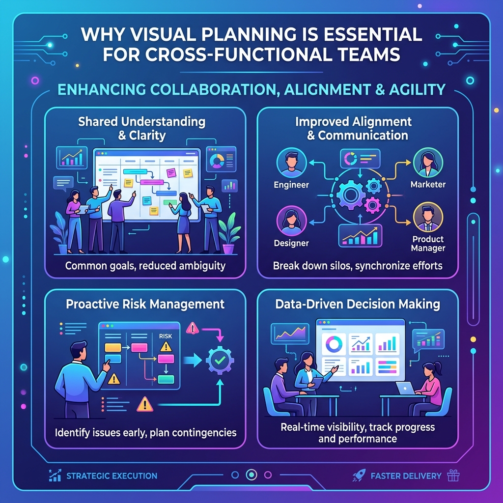 Why Visual Planning is Essential for Cross-Functional Teams — Vedratic