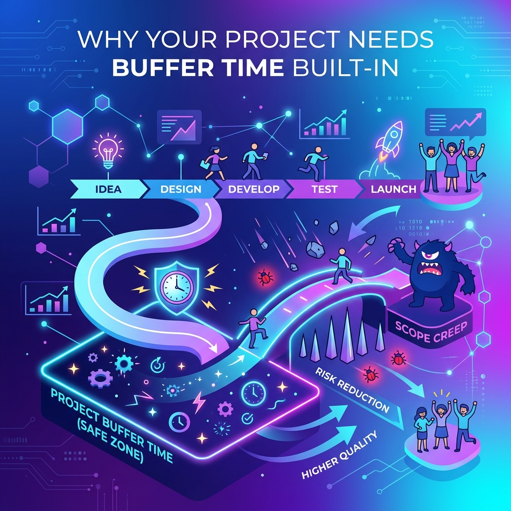 why your project needs buffer time built in inline visualization