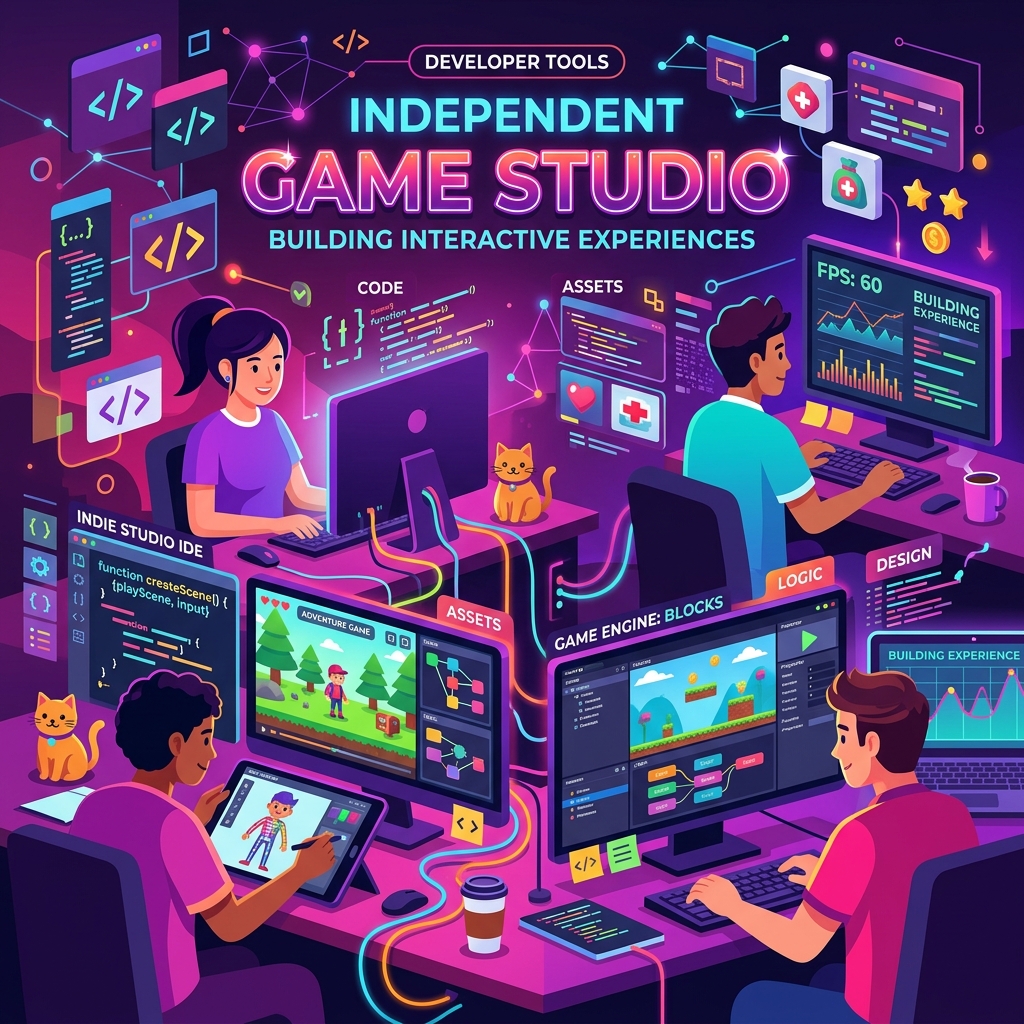 Vedratic studio illustration